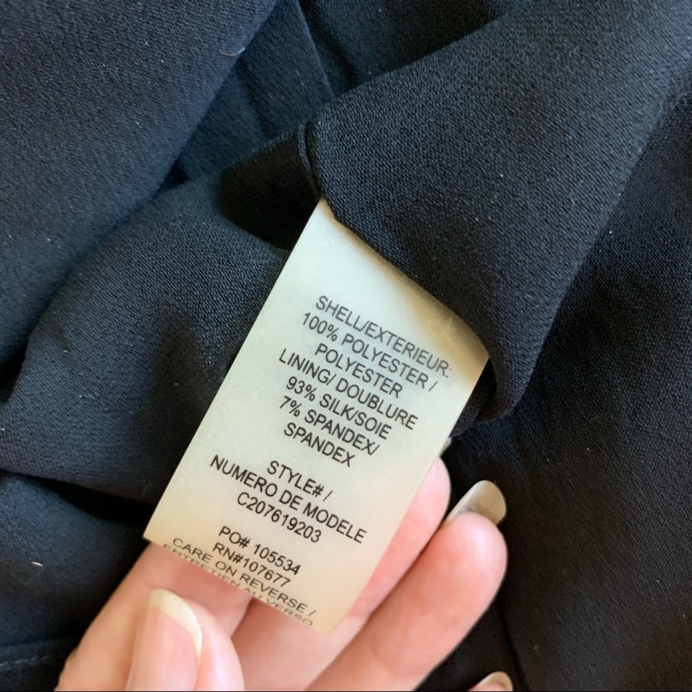 NWT Alice + Olivia Sparkling Sequins Embroidered Tank Dress Black 8/M - Picture 6 of 11